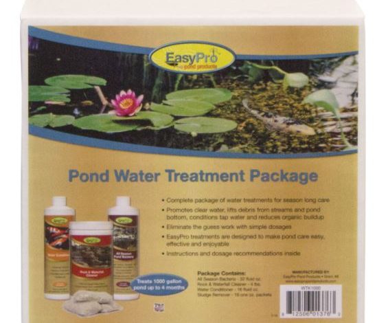 WTK1000 Pond Water Treatment kit – Treats 1000 gallon pond up to 4 months