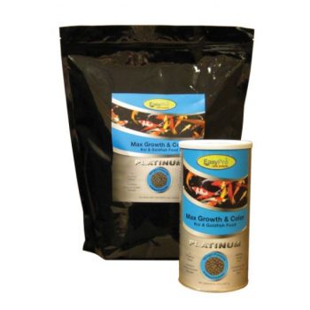 EasyPro Platinum Koi & Goldfish Food - Max Growth & Color, 33lb bulk bag